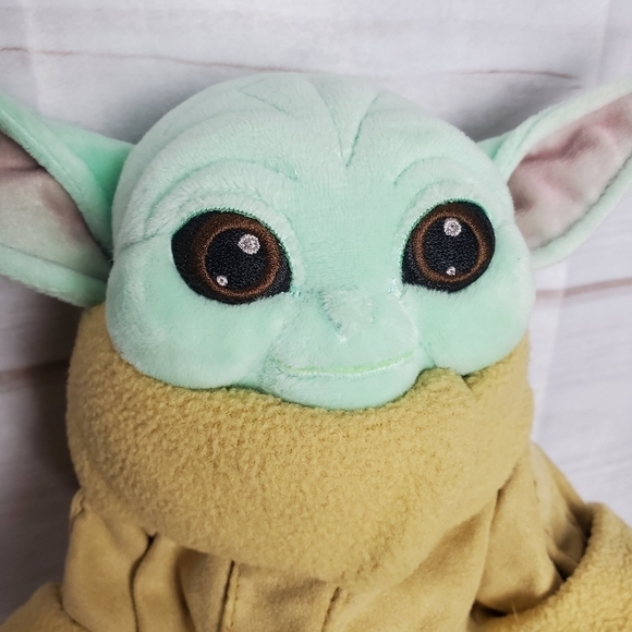 Disney Star Wars The Mandalorian The Child Grogu Baby Yoda Stuffed Animal 10" - Picture 2 of 9